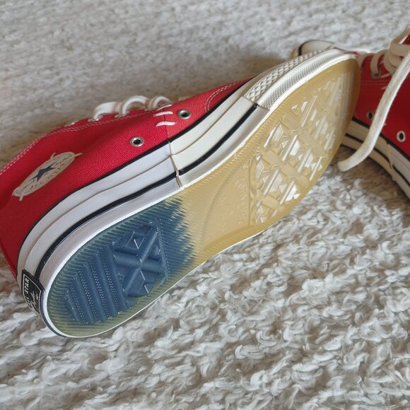 NWOT Chuck 70 Slam Jam X Converse High 'Restructured - Red' - Size 9 (Mens) - Picture 9 of 9